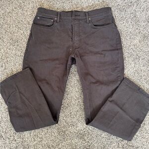 Lucky Brand Gray Jeans straight leg size 33-30